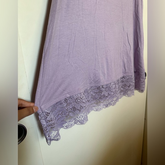 Zenana Premium 2 Piece Lace Bottom Tank Tops Size 1X - Picture 3 of 13